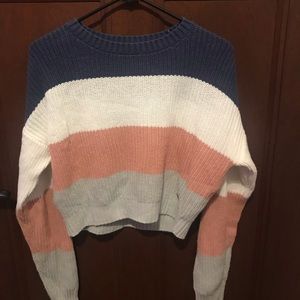 Hollister Cropped Sweater.